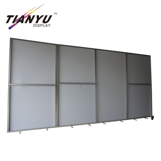 3m * 3m Cahaya dan dilipat Standar Aluminium Sistem Booth Exhibition atau Shell Scheme