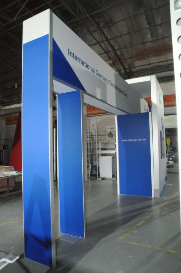 Aluminium Extrusion Portabel LED Trade Show Booth 10x10