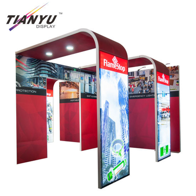 Aluminium Standard Pameran Trade System Tampilkan Tampilan Booth
