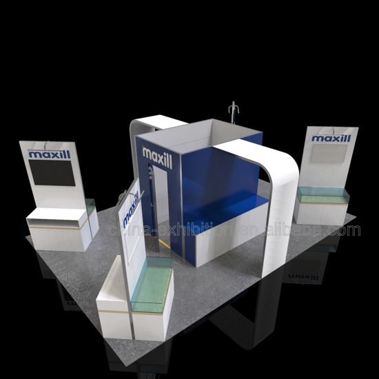 Tian Yu Tawarkan Eye Catching Modular Portabel Reusable Exhibition Booth Tampilan Berdiri