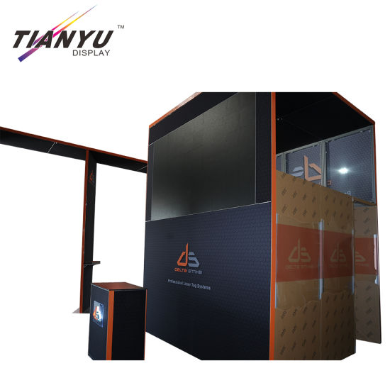 Pameran Sistem Berdiri Tampilan Booth dengan Aluminium Profil dan Wall Panel Perdagangan Tampilkan Booth