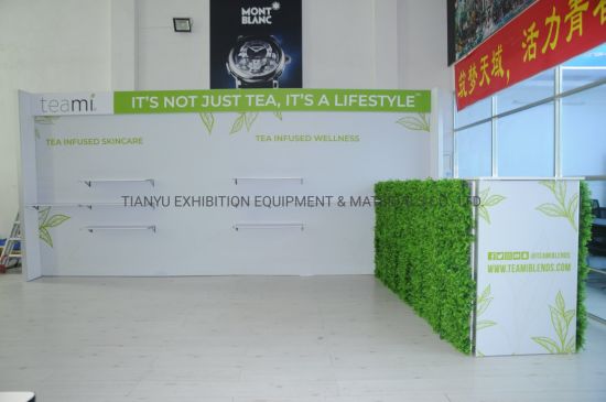 10x10 Aluminium Tube Fabric Expo Photo Booth Stand Pameran Portabel Booth Berdiri Tradeshow Tampilan untuk Dijual