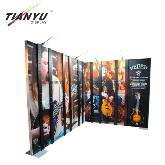 Pabrik Pasokan Top Quality Tradeshow Ketegangan Fabric Backwall Pameran Booth