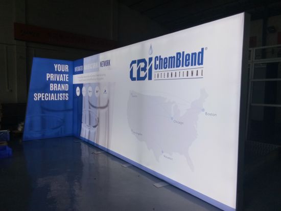 Hot Sale Portabel Aluminium Adil Berdiri Tinggi Quality Double Deck Exhibition Booth