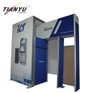 Pabrik Harga Trade Show Booth, Tampilan Standee Aluminium