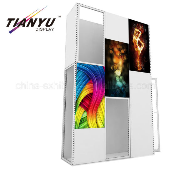 Disesuaikan 3X3, 3X6, 6X6m Trade Show Booth Layar Video Wall dengan M Series Bingkai