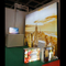Direct Factory Dijual Frameless Fabric ganda sisi Aluminium Bingkai Iklan LED Light Box Booth
